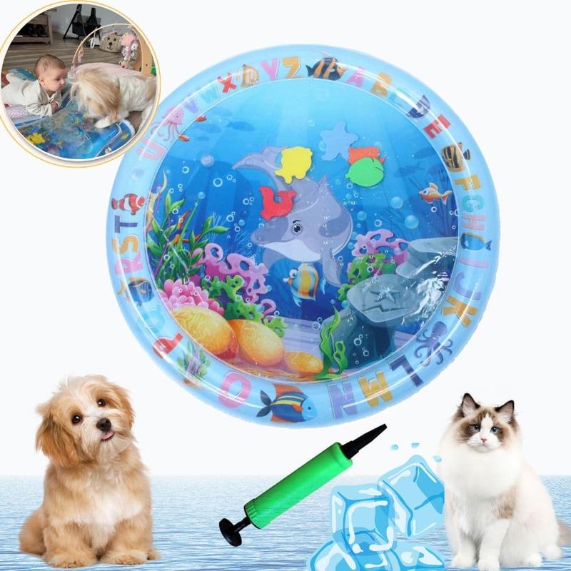 Fun Water Play Mat to Keep Pets Active & Cool ❄️