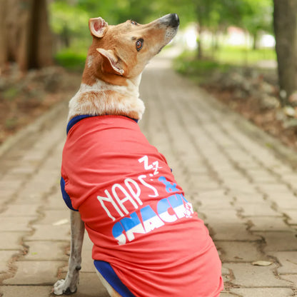 Naps & Snacks Dog T-shirt